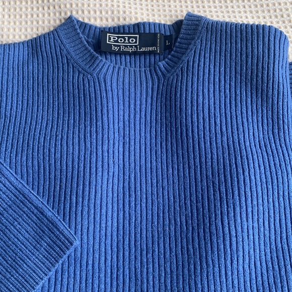 Ralph Lauren crop cotton sweater size M/L - Picture 6 of 9